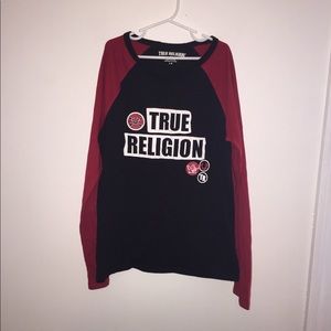 Boys true religion long sleeve shirt